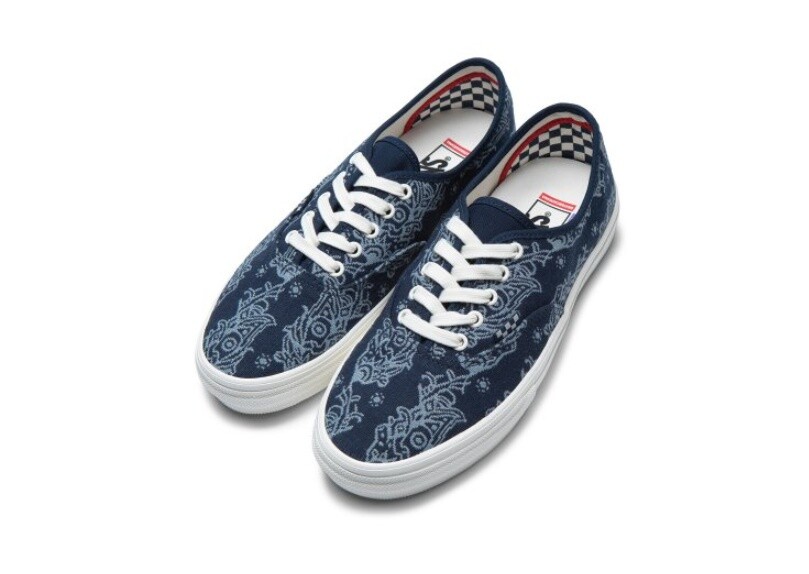 VANS Skate Authentic - PAISLEY NAVY MEN'S SNEAKERS VN0A5FC8FRP1