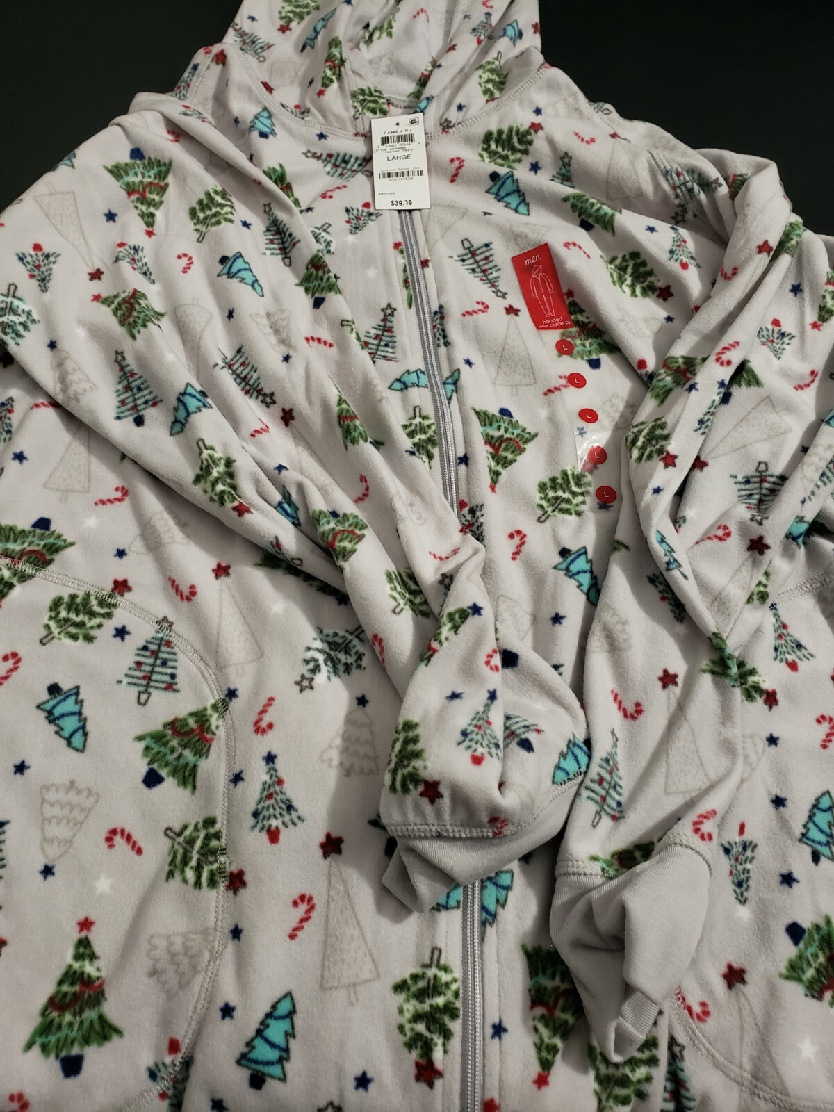 Pyjama Familial à Capuche Imprimé Noël - Ensemble Loungewear Pour Bébé, Enfant, Adulte - Tissu Polyester Doux - Cadeau De Fêtes