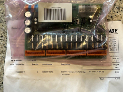 Beewen BeeMOT CAN powers half bridge 16 channel AM62110100772