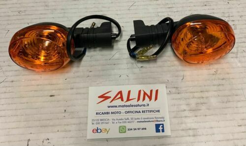 LOKLISUM 2PCS Indicatori di Direzione Retrò Proiettile per Moto - Frecce 12V Mini Luci Impermeabili Universali per Motociclette, Street Bike, Cruiser, Chopper, Bobber, Scooter