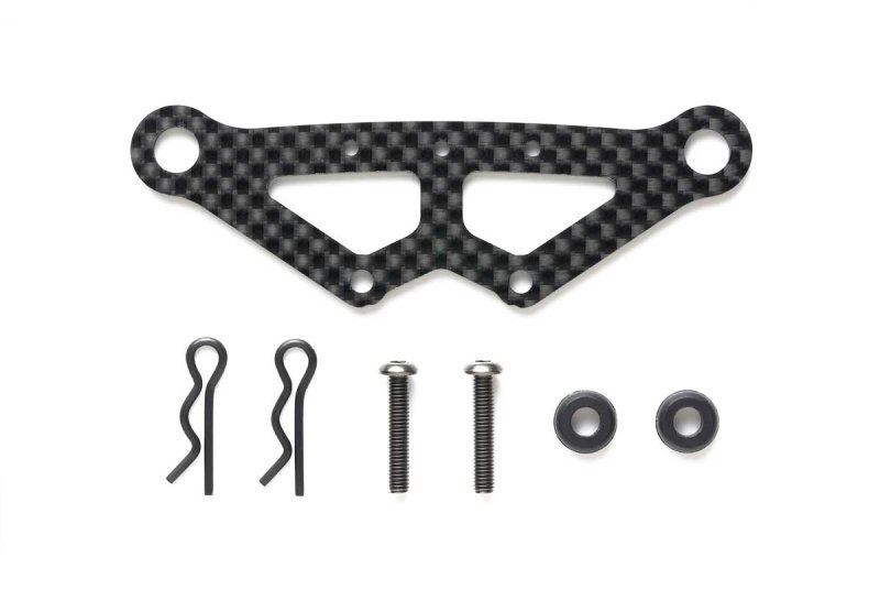 Tamiya 22073 XV-02 Carbon Bumper Support RC Car XV02 Option Parts