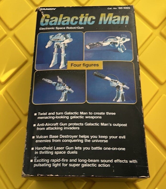 Radio Shack Galactic Man Shockwave Boxed G1 eBay