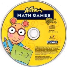 Arthur's Math Games Ages 4-7 PC-CD, 2006 for Windows - NEW CD in SLEEVE
