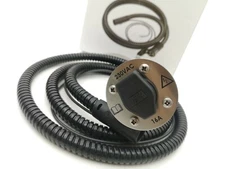 DEFA 460915 + 700427 Mounting Trim Kit with MiniPlug Power Inlet Cable 1,5m 230V