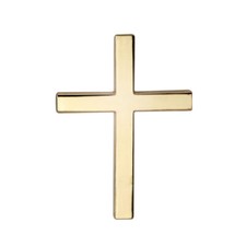 Car Emblem Cross God Jesus Gold Metal Auto Motorcycle Sticker Decal Badge