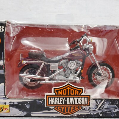 1998 Maisto Series 2 Harley Davidson FXDL Dyna Low Rider Purple