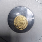 1865 Gold Mexican Coin Maximiliano Emperador Impario Mexicano Mexico Rare Old