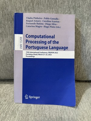 Lecture Notes in Computer Science Ser.: Computational Processing of the...