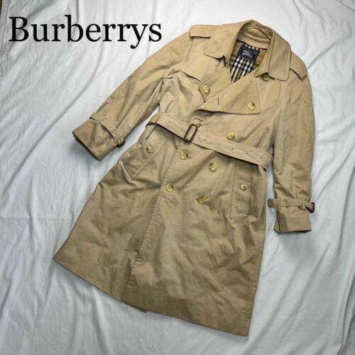 Authentic Burberry trench coat beige with liner nova check cotton M women - Picture 1 of 24