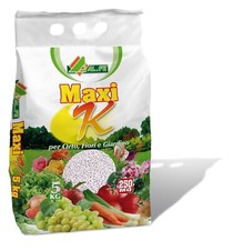 CONCIME  MAXI K CON AZOTO E POTASSIO NK 13-46  basso tenore di cloro  5 KG ALFE
