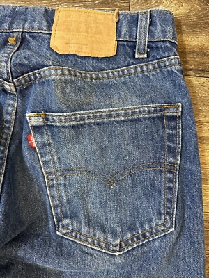 80s USA製 Levi's 505 Vintage 80s Levis 505 Jeans Mens 31x31.5 Blue Denim Regular Fit