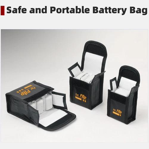 Batería Bolsa a prueba de explosiones Estuche de seguridad Bolsa de almacenamiento Drone Accesorios para FLIP - Imagen 10 de 15