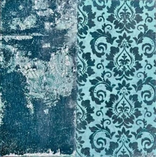 Abstract Painting on Paper, Numeric Painting, Acrylic Painting, Modern Painting