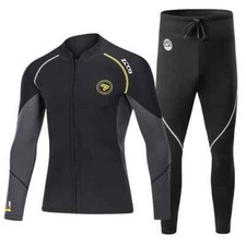 1.5mm Neoprene Wetsuit Men Wet Suits Front Zipper Water Sports Diving Suit