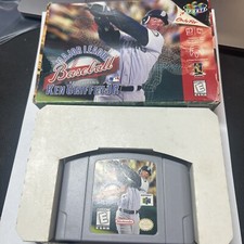 Nintendo N64 Major League Baseball Featuring Ken Griffey Jr. W/ Box