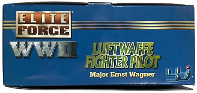 Elite Force WWII Luftwaffe Fighter Pilot Major Ernst Wagner 12