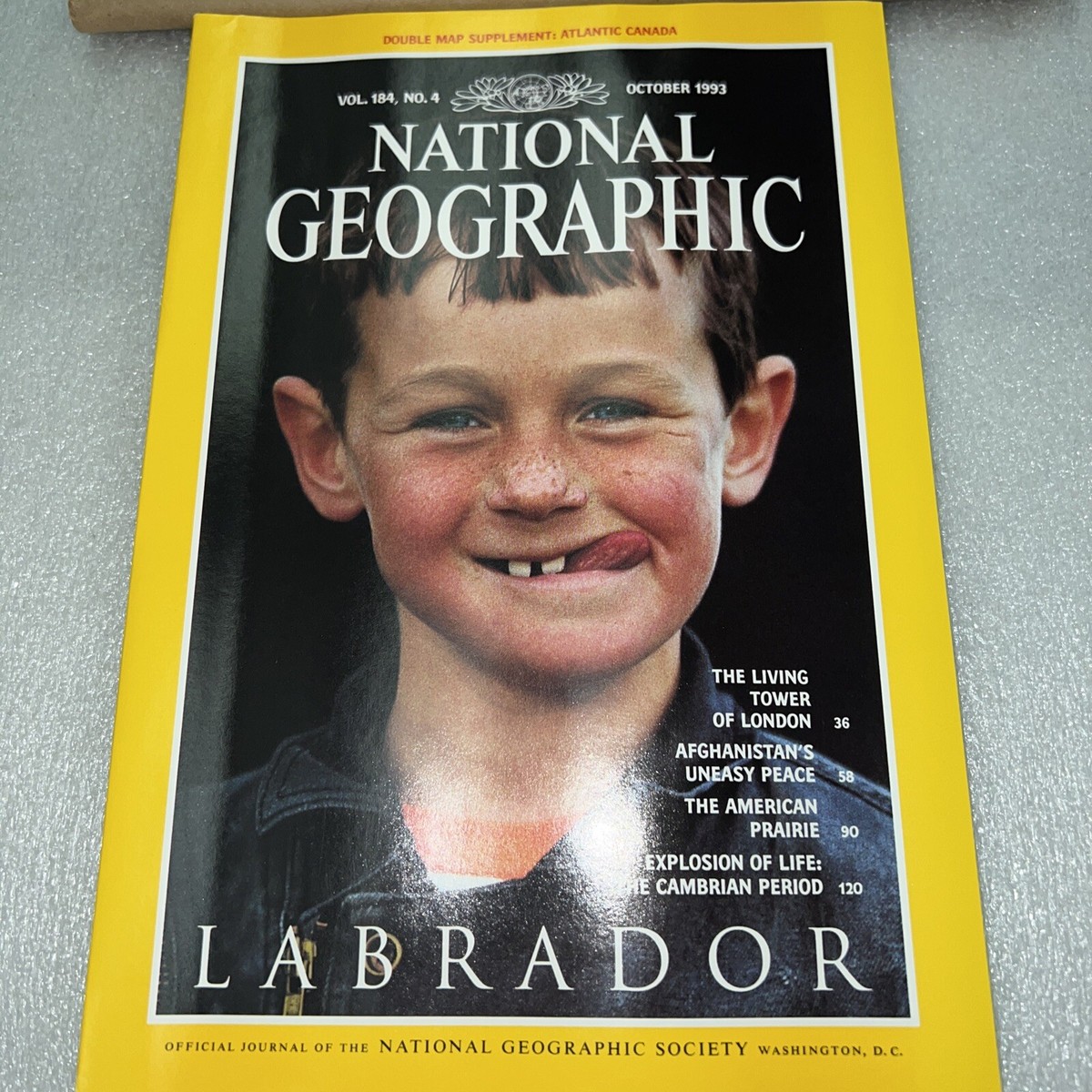 National Geographic Magazine - Vol 184 #4 October 1993 Labrador