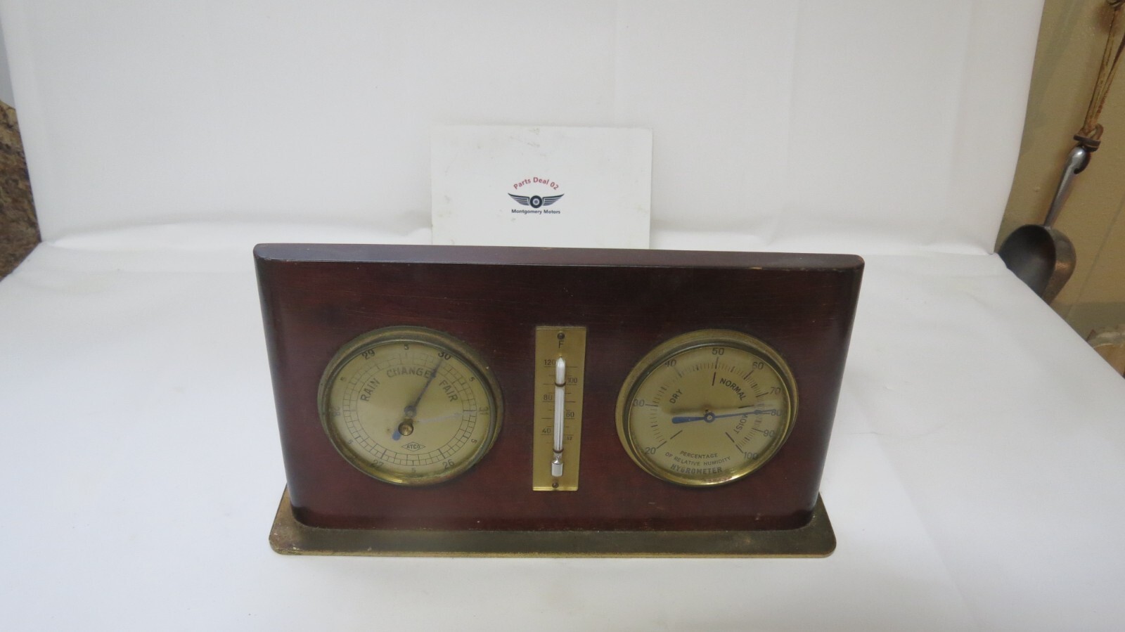 Barometric Pressure Tempeature  Relative Humidity Wood