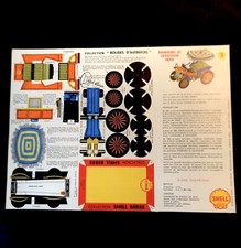 MAQUETTE BOLIDES D'AUTREFOIS 3 TACOT SHELL BERRE CARTON Panhard Et Levassor 1894