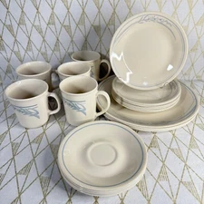 Vintage Corelle Blue Lily Dinnerware  - by the piece