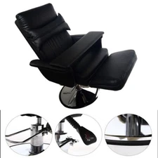 Black Beauty Bed Chair 360 Degree Rotating Air pressure Hydraulic Office Salon