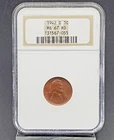 1942 D Lincoln Wheat Cent Penny Coin NGC MS67 RD GEM BU DENVER CERTIFIED PRE WW2