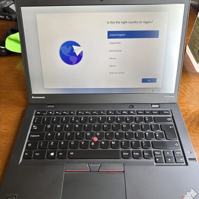 Lenovo ThinkPad X1 Carbon 3rd Gen i7-5600U | 8GB RAM 256GB SSD | 14'' NEW BATT!