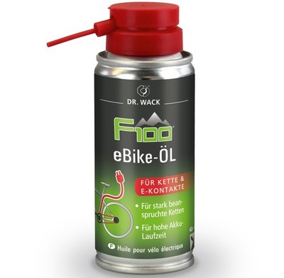 Dr. Wack F100 eBike-Öl 100 ml Fahrrad Kettenöl E-Bike Öl NEUE FORMEL