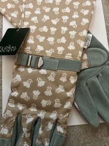 The Floral Society Gardening Gloves Set  (reg. $40) New