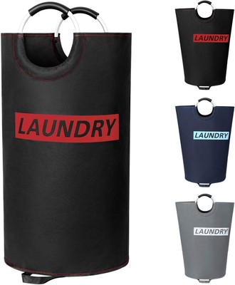 ZERO JET LAG 115L X-Large Laundry Basket X-Large/115L, Black & Red 