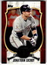 2015 Topps Update #FHR-13 Jonathan Lucroy First Home Run Milwaukee Brewers