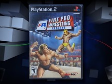 2007 PlayStation PS2 Fire Pro Wrestling Returns Video Game Complete In Box!