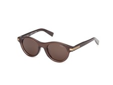 ZEGNA EZ0271 Sunglasses Sun Glasses 48E Dark Brown Authentic New 48 Unisex