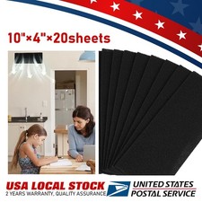 20 PCS Universal Ceiling Fan Filters Air Purifier Pads Trap Dust Odors Allergens