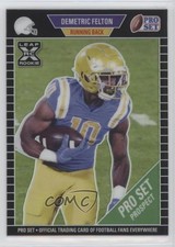 2021 Leaf Pro Set Metal Black Rainbow /30 Demetric Felton #21 2qw