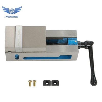 4'' Super-Lock Precision CNC Vise Milling Clamping High Accuracy Cast Iron