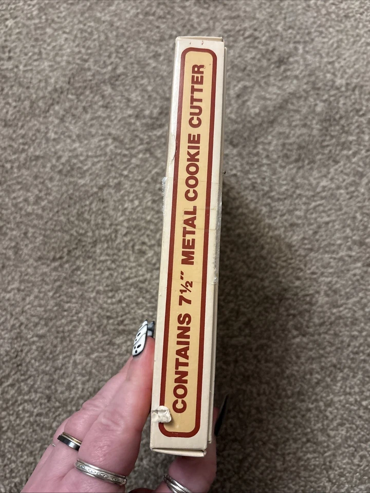 Cortador de galletas Fox Run Gingerbread Girl 7 1/2" #3603 vintage mujer EE. UU. 1985 Foto 4 de 4