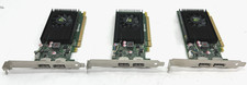 LOT OF 3 HP Nvidia NVS 310 Dual DisplayPort 512MB Video Card 707252-001