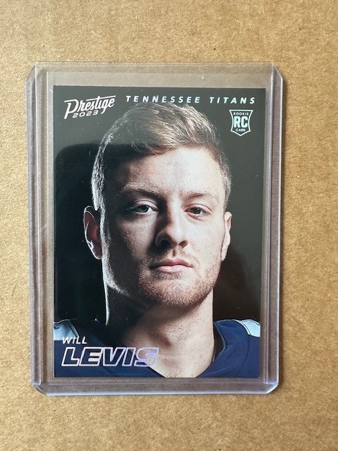 2023 Prestige Will Levis Rookie Prestige Portraits Tennessee Titans QB