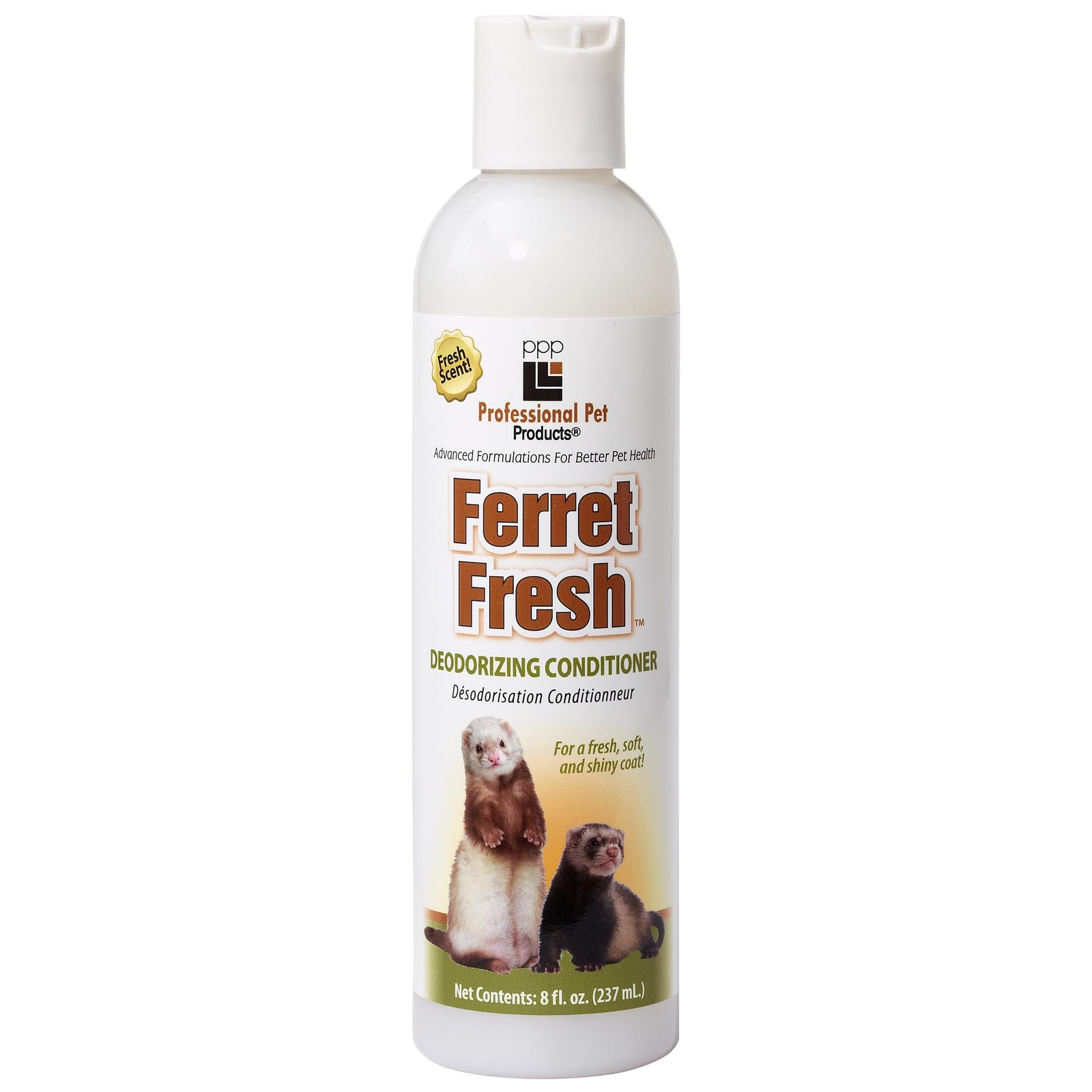 PPP Pet Ferret Fresh Deodorizing Conditioner, 8-Ounce,Shampo
