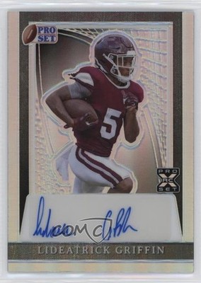 2024 Leaf Pro Set Metal Silver Prismatic 8/25 Lideatrick Griffin Auto 19fe