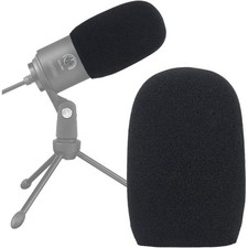Foam Microphone Windscreen Wind Cover Compatible with USB Condenser