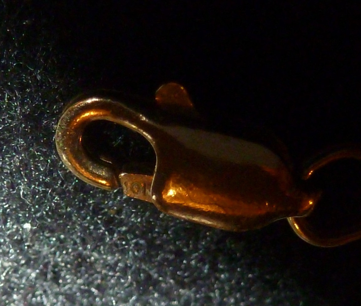 10K SOLID YELLOW GOLD RECTANGULAR LINK CABLE LINK… - image 8