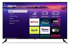 Polaroid P32RRF1315U 32 Inch Smart TV Roku HD Ready HDR HDMI Ultra Slim Frame