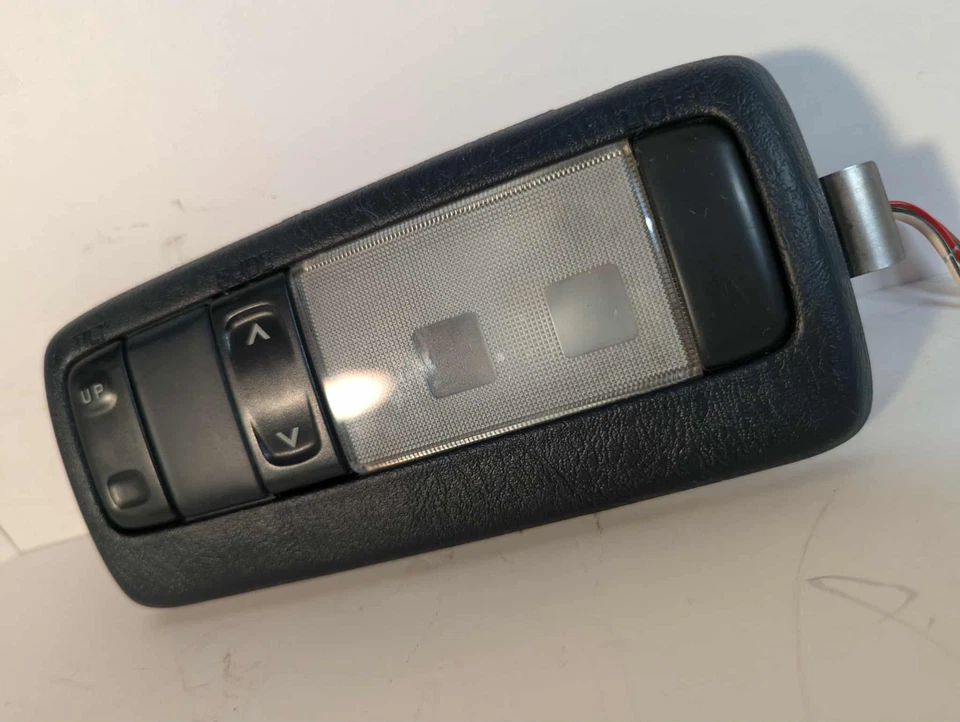 Conjunto de interruptor de techo corredizo luz mapa Toyota Cressida 1989-1992 azul oscuro Foto 3 de 4