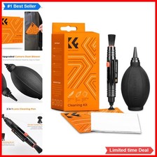 Camera Lens Cleaning Kit 4 in 1 Air Blower Pen Microfiber Cloth DSLR