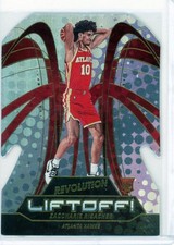 2024-25 Panini Revolution Zaccharie Risacher Rookie Liftoff! #12 Hawks