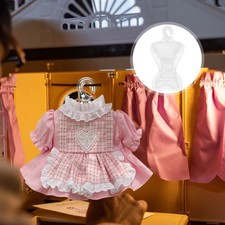 2 Count Sweater Hangers Small Dollhouse Wardrobe Closet for Clothes