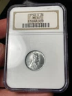 1943-S NGC MS67 Steel Lincoln Wheat Cent Older NGC Holder