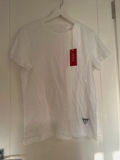 Image of NWT GUESS Women's White T-Shirt Size S